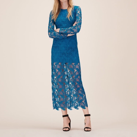 maje lace dress